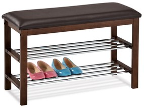Botník dvojúrovňový Autronic 83168-06 WAL, 80cm