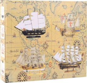 LEAN Toys Zberateľský model dekoratívnej plachetnice Black Pearl 40x35cm