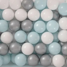 Samostatné loptičky 50 ks - biela