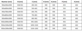 Mexen Roma, sprchovací kút 95 (dvere) x 100 (stena) cm, 6mm číre sklo, chrómový profil, 854-095-100-01-00