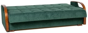 Sedacia súprava Lux 3+1+1 - jednofarebná, sivá (Kronos 22/natur)