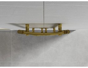 Mexen Ares, vykurovacie teleso 700x400 mm, 189 W, zlatá lesklá, W102-0700-400-00-50