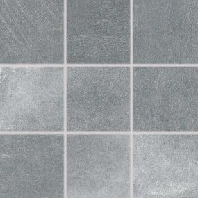 Dlažba Rako Rebel tmavo sivá 10x10 cm mat DAK12742.1