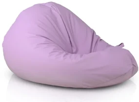 Sedací vak Sako svetlofialový ekokoža