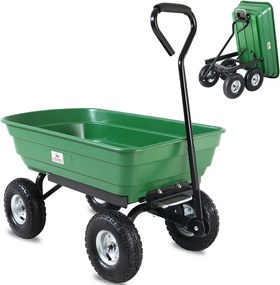 Gardebruk Záhradný vozík JEREMY s funkciou naklápania 51x103,5x92,5cm, zelená