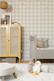 Tapeta boho kocky 280x50 cm