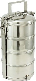 Home Elements Nerezový obedár - štvordielny 14 cm