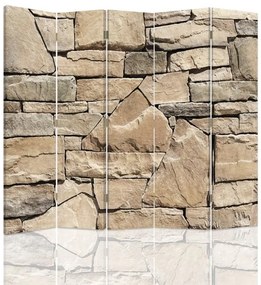 Gario Paraván Stena z béžového pieskovca Rozmery: 180 x 170 cm, Prevedenie: Klasický paraván