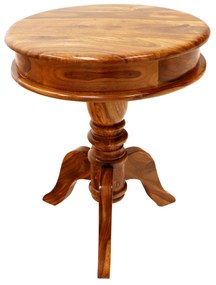 furniture-nabytek.cz - Konferenčný stolík okrúhly drevo palisander 50x60x50