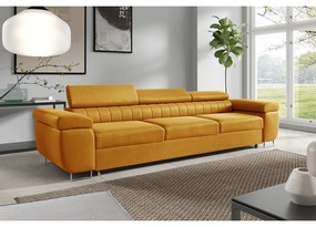 Rozkladacia pohovka UNO. Žltá