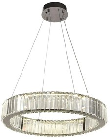 Moderné svietidlo NEDES LED svietidlo + diaľkový ovládač 40W J6344/CH