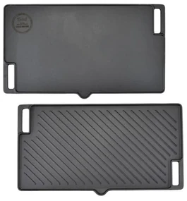 Platňa grilovacia 45x25x2 cm liatinová s vylevkou