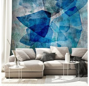 Artgeist Fototapeta - Sapphire Mosaic Veľkosť: 150x105, Verzia: Premium