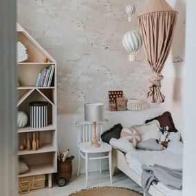 Tapeta kúzelnej labute modrej 280x100 cm