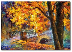 Nástenná reprodukcia na plátne Leonid Afremov, 100 × 70 cm