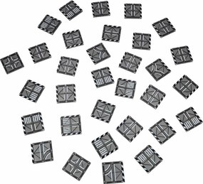 KIK Magnetické stavebnicové kocky 3D – mesto a autá, 91 dielov