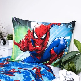 Bavlnené detské obliečky na jednolôžko 140x200 cm Spider-man – Jerry Fabrics