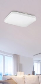 RABALUX Stropné LED svietidlo ROB, 32W, denná biela, 32x32cm, hranaté