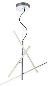 Trio - LED Stmievateľný luster na lanku TIRIAC 3xLED/7,5W/230V