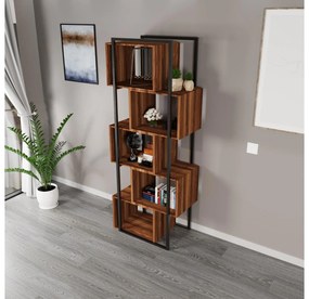 Regál Decorative 5 (orech). Vlastná spoľahlivá doprava až k Vám domov. 1108026