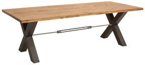 Dizajnový jedálenský stôl Thunder 240 cm divý dub