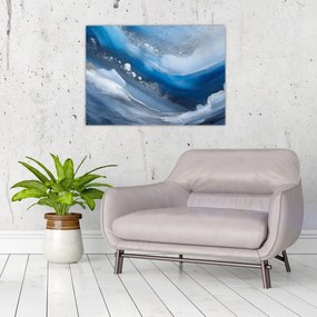 Obraz - Abstrakcia oceánu (70x50 cm)