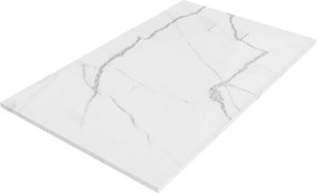 Mexen Hugo, obdĺžniková sprchová vanička, SMC, 160x80cm, imitácia kameňa – biela, 42158016