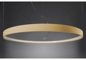 Thoro TH.217 - LED Luster na lanku RIO LED/30W/230V CRI95 4000K pr. 55 cm zlatá