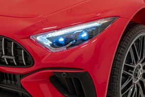 Ramiz Detské elektrické auto Mercedes Benz AMG SL63 Červené