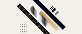 Obraz - Geometrické tvary N⁰5 (120x50 cm)