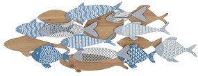 Kovová nástenná dekorácia 91x33,5 cm Fish – Mauro Ferretti