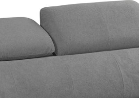 Trojsedák Gisele, stredne šedá látka