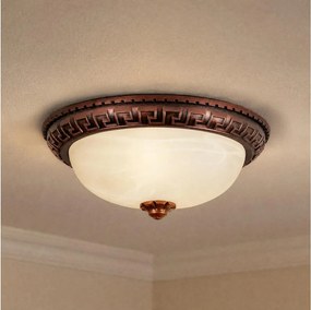 Brilagi - Stropné svietidlo FRESCO 2xE27/40W/230V Ø 30 cm medené