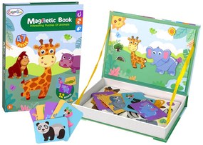 Lean Toys Sada krabičky s magnetkami zvieratiek