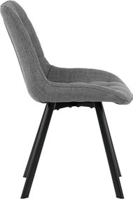 Jedálenská stolička sivá HC-465 GREY2