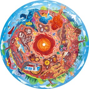 Puzzle - Podzemný svet - 36 ks