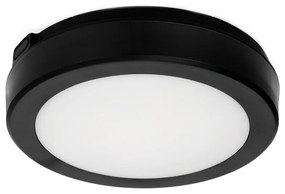 LED Kúpeľňové stropné svietidlo so senzorom NAIROS LED/12W/230V IP65 čierna + DO