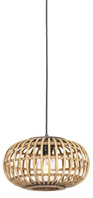 Orientálna závesná lampa bambus 32 cm - Amira