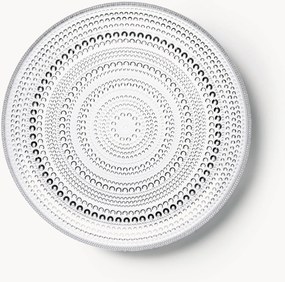 Sklenený plytký tanier Kastehelmi