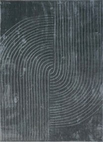 BE Koberec Kolekcia Zen Garden 2403 DARK GREY – sivý obdĺžnikový Rozmer: 200x290 cm