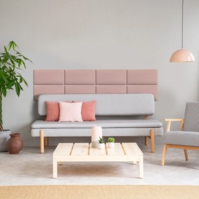 Zástena za gauč - Obdĺžnik - 50x30cm Farba: Ružová, Rozmer: 50x30