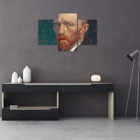 Obraz -  Vincent van Gogh, Self-Portrait, reprodukcia (90x60 cm)
