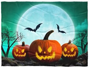 BedTex Detská deka Tekvica Halloween, 150 x 200 cm