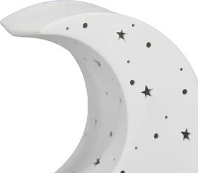 ONLI - Stolná lampa PORCELLANA 1xE14/6W/230V 21 cm mesiac