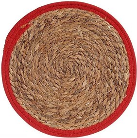 Podložka na stôl z morskej trávy BLUEBO 35 cm hnedá