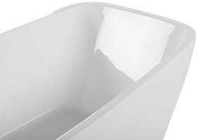 Voľne stojaca vaňa 170 x 78 cm biela MINGO Beliani