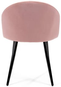 Jedálenská stolička SJ.077 ružová