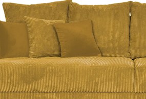 Pohovka Richard, horčicová žltá látka