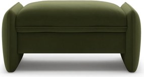 Zelená zamatová podnožka Georgia – Micadoni