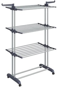 Viacposchodový sušiak na bielizeň